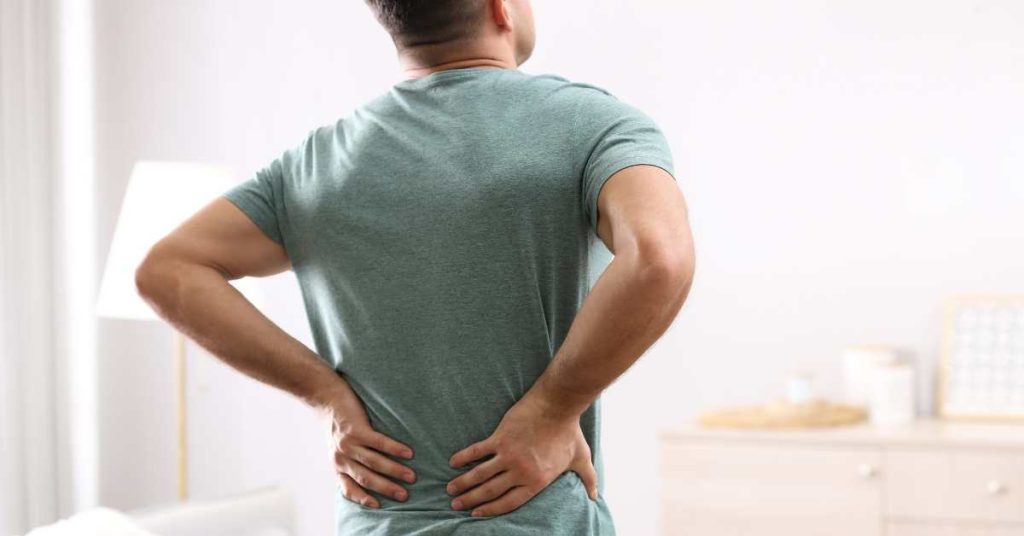 man with a bad back and chronic pain getting a medical marijuana card in West Palm Beach, FL